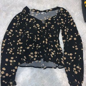 american eagle flower top